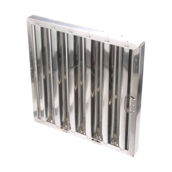 Hood Filter, Type6, Alum , 20X20 W/ Btm Bracket